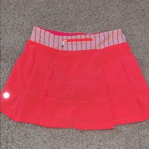 Lululemon pace rival skirt 6 tall